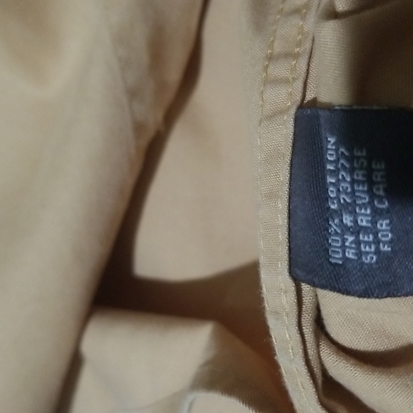 Croft & Barrow - Button down shirt, Size - L, Color - Brown cream - Picture 8 of 11